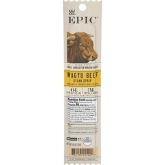 Epic Wagyu Beef Strip, 0.8 Ounce, 20 Per Pack, 4 Per Case