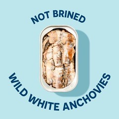 Wild Planet Wild White Anchovies in Extra Virgin Olive Oil Pack of 12