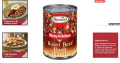 Convenient 14 Oz HORMEL Roast Beef Hash – Pack of 12 Cans for Busy Families