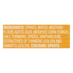 Sardines in Mustard Sauce, 3.75 oz Tin (Pack of 12) – Wild Caught, Gluten Free,
