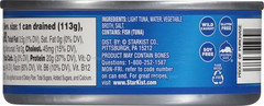 Chunk Light Tuna in Water,5 Oz Canned Tuna Fish,Wild Caught,Gluten Free,Ready to