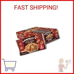 Lowrey’s Bacon Curls Microwave Pork Rinds (Chicharrones), Original, 18 Pack