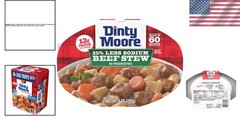 Delicious 9oz Beef Stew Trays (6) – Low Sodium, 12g Protein, Easy Microwave Meal
