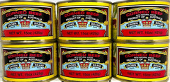 Crown Brand Corned Beef with Natural Juices 15 oz ( Pack of 6 )~06/20/2030