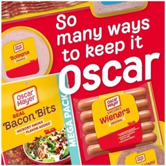 Oscar Mayer Real Bacon Bits Mega Pack, 9 Oz Bag, 2-2.5 Cups…