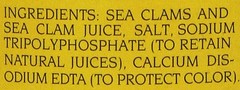 Freshly Shucked Chopped Sea Clams in 51oz Can – High Protein Seafood