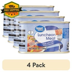 Great Value Luncheon Meat, 7 oz, 4 Pack