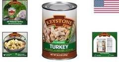 Meats All Natural Heat & Serve Canned Turkey, 14.5 oz – Gluten Free Convenience