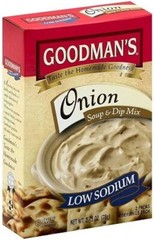 Goodman’s Low Sodium Onion Soup & Dip Mix