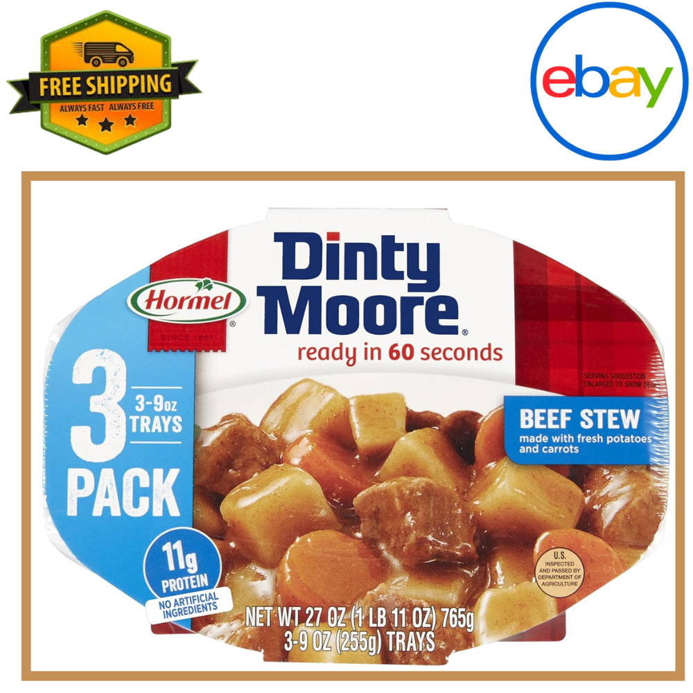 Compleats Dinty Moore Beef Stew, 9 Ounce (Pack of 3)