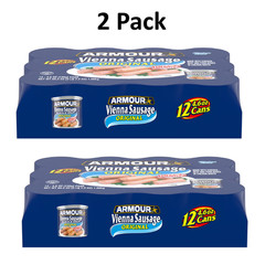 Armour Original Vienna Sausage 4.6 oz (24 Cans)