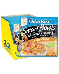 StarKist Smart Bowls Latin Citrus, 4.5 oz Pouch (Pack of 12) – Features Quinoa
