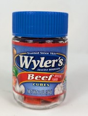 Beef Instant Bouillon Cubes (2 oz Jar)