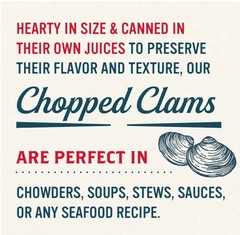 Snow’s Wild Caught Chopped Clams Canned, 6.5 oz Can (Pack of 12) – 5g Protein Pe