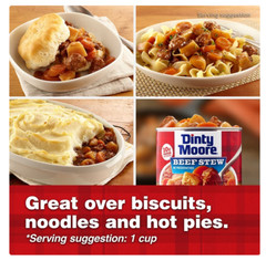 DINTY MOORE Beef Stew, Shelf-Stable, Steel Can 38 oz