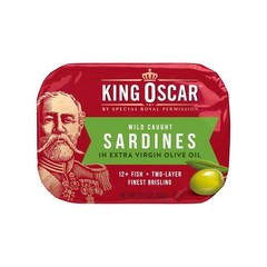 Wild Caught Norwegian Sardines in Extra Virgin Olive Oil 4-Pack, 3.75 oz