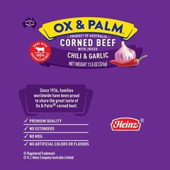 Canned Corned Beef Chili Garlic Flavor 11.5 oz