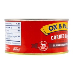 OX & Palm Corned Beef with Juices Original Chunky Style 11.5oz(Pack of 6)~