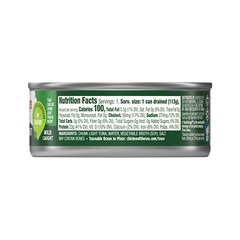 Chunk Light Tuna in Water 5 Ounce Cans Pack of 24 Wild Caught Canned Tuna 25%…