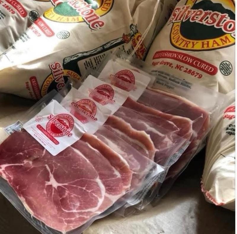 Silverstone Old Fashioned Sugar Cured Country Ham 12oz Packs