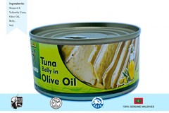 6 x Tuna Belly in Olive oil 6.3oz 180g Maldives