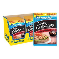 StarKist Tuna Creations Hickory Smoked Wild Caught 2.6 Oz Pack of 24