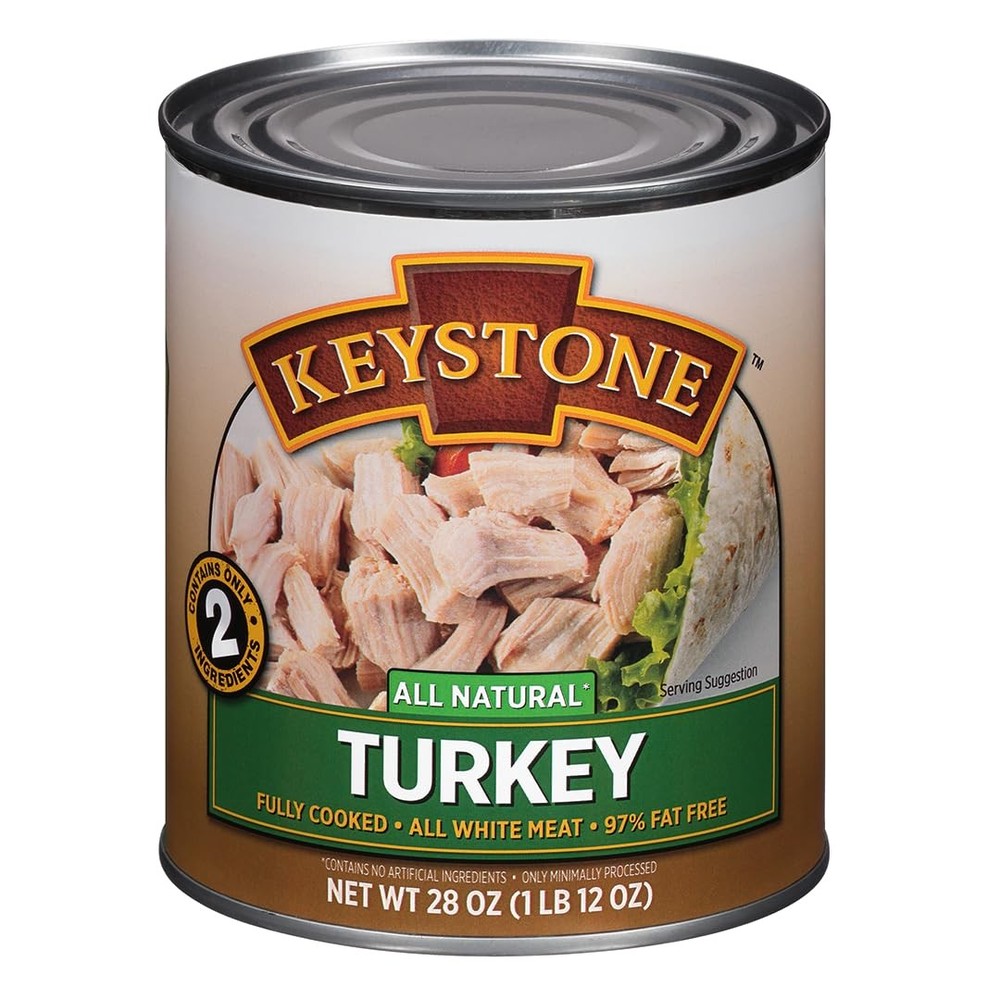 Keystone Meats All Natural Heat and Serve Canned 1.75 Pound (Pack of 1)