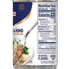 Swanson Canned Chicken a la King With White and Dark 10.5 oz (Pack of 12)