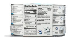 Wild-Caught No Salt Albacore Tuna in Water – 5 oz Size Pack of 6 Convenient Cans