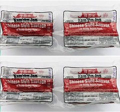 KAM YEN JAN Chinese Style Sausage Lap Xuong Thuong Hang (4 Pack)