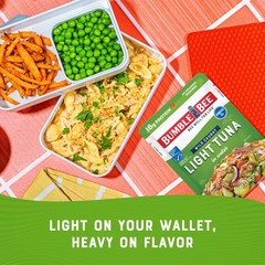 Chunk Light Tuna in Water, 2.5 oz Pouches (Pack of 12) – Ready to Eat Wild Ca…