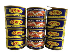 Reno Liver Spread 85gx12 ( LOT OF 12) Philippines NEW STOCK FREE SHIPPING