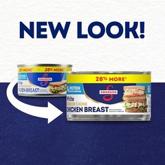 12.5 OZ Canned Chicken Breast in Water, Pack of 6 – Versatile Meal Solution