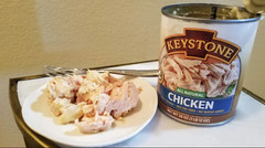 2 Pack Keystone Meats All Natural Canned Chicken 28 oz Can Meat Fully Cooked