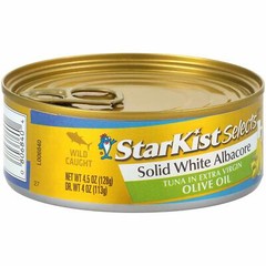 StarKist Solid White Albacore Tuna in Extra Virgin Olive Oil, 5 Ounce Cans