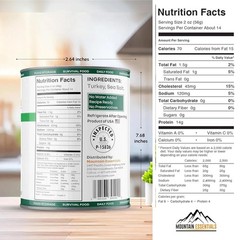 Emergency-Ready Canned Turkey 28 Oz – Natural, Shelf-Stable White Meat Delight