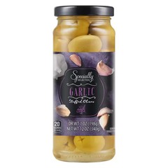 Specially Selected Garlic Stuffed Olives, 7 oz – Pack of 3