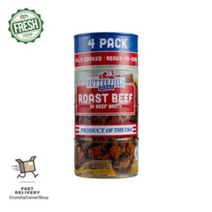 Butterfield Farms Roast Beef in Beef Broth (12 oz., 4 pk.) Fast Ship