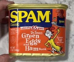 Collectors edition – Green eggs And Ham Spam. One Can