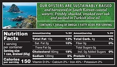 Crown Prince Natural Smoked Oysters in Pure Olive Oil, 3-Ounce Cans (Pack of 18)