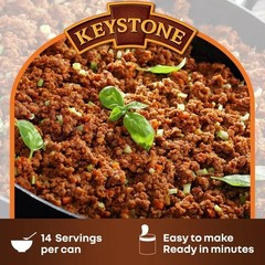 Keystone All natural Ground Beef 28 oz Can, Free Shipping