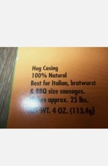 2 Packs of Gamekeeper Hog Casings Sausage Making Eastman Outdoors NIP 38547
