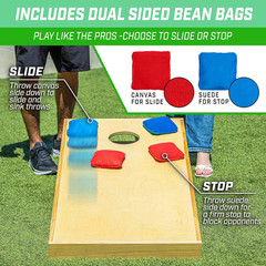 Gosports Premium 4 Ft X 2 Ft Regulation Competition-Ready Cornhole Board Set – T