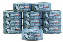 Sustainable Seas, Chunk Albacore Tuna in Water, No Salt Added, 5 Ounce, 3rd p…