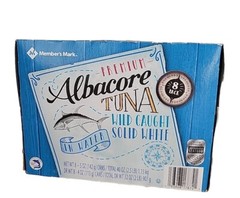 MEMBER’S MARK PREMIUM ALBACORE TUNA WILD CAUGHT SOLID WHITE 8-5 OZ.
