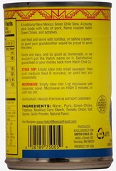 Hatch Green Chile Stew with Pork Pack of 6