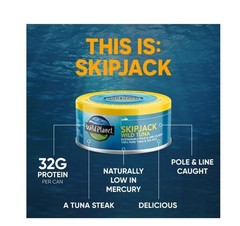 (4 pack) Wild Planet Skip Jack Wild Tuna 5 oz