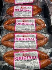 The Butcher Shoppe Original Smoked Sausage 14 Oz (4 Pack)