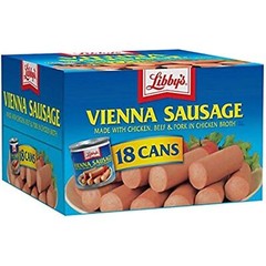 Libby’s Vienna Sausage 4.6 oz. cans, 18 ct. (pack of 3) A1