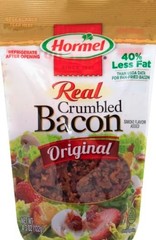 Flavorful Real Bacon Crumble Topping – Pack of Two 4.3oz Pouches for Easy Use